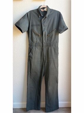 Vintage USA Made Grey Walls Utility Coveralls 36
